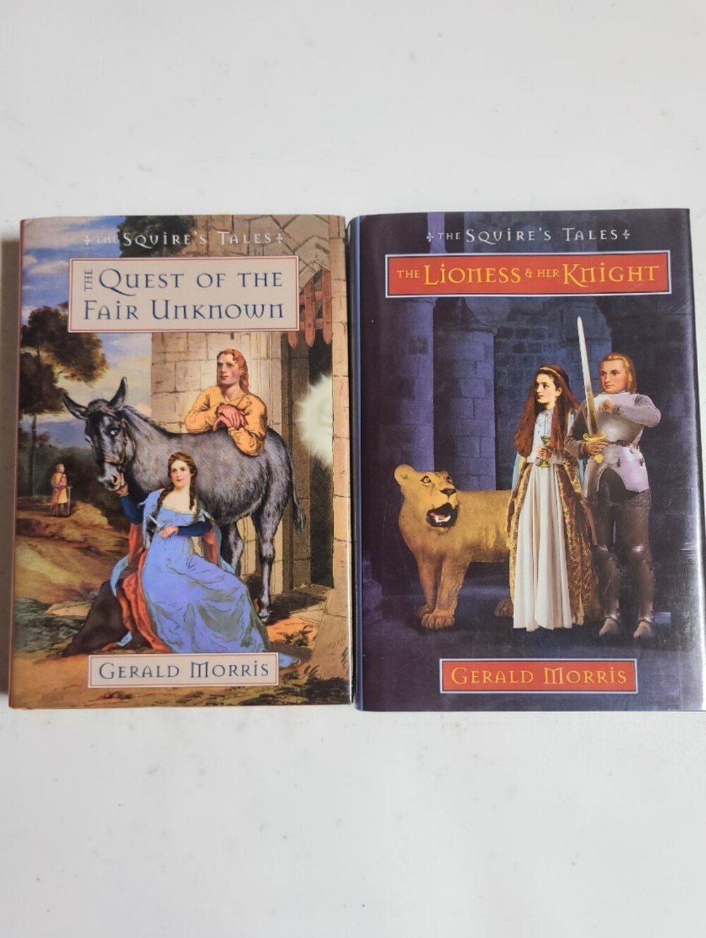 The Squire's Tales Books Gerald Morris Lot Lioness Knight Fair Unknown